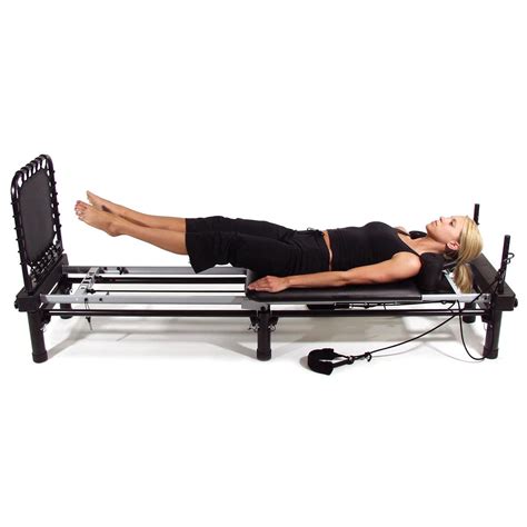 AeroPilates uses basic <strong>Pilates</strong> movements in addition to moving back and forth on a rebounding <strong>machine</strong>. . Aero pilates machine
